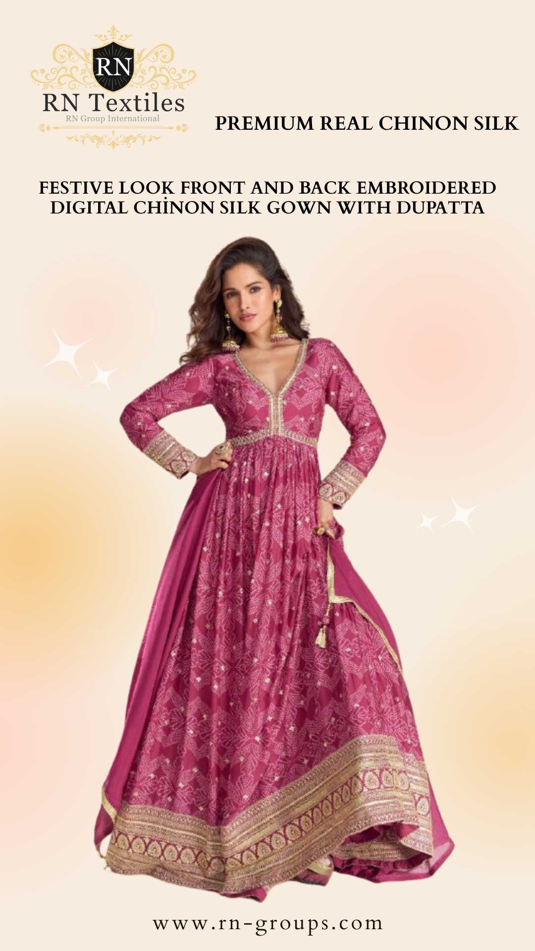 Premium Real Chinon Silk