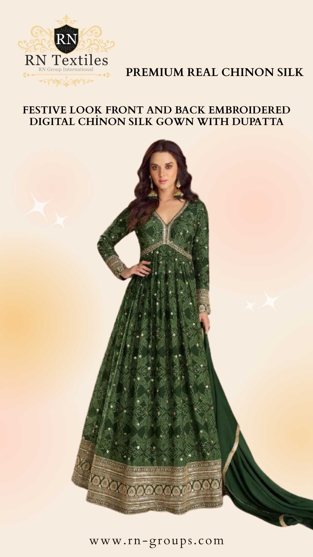 Premium Real Chinon Silk