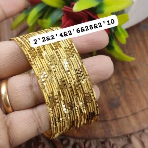 𝐆𝐎𝐋𝐃-𝐏𝐋𝐀𝐓𝐄𝐃 𝐈𝐍𝐃𝐈𝐀𝐍 𝐁𝐀𝐍𝐆𝐋𝐄𝐒